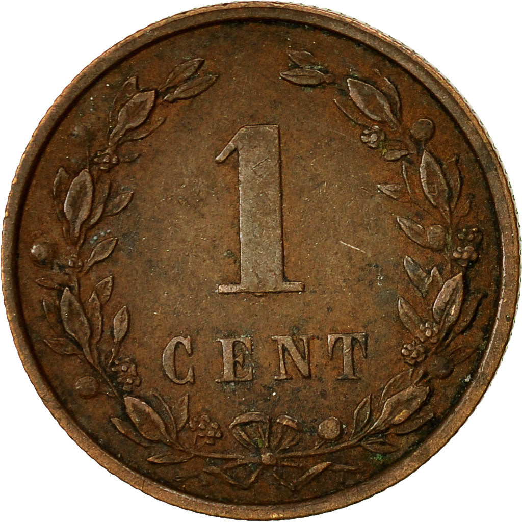 Coin, Netherlands, Wilhelmina I, Cent, 1901, VF(30-35), Bronze, KM:130