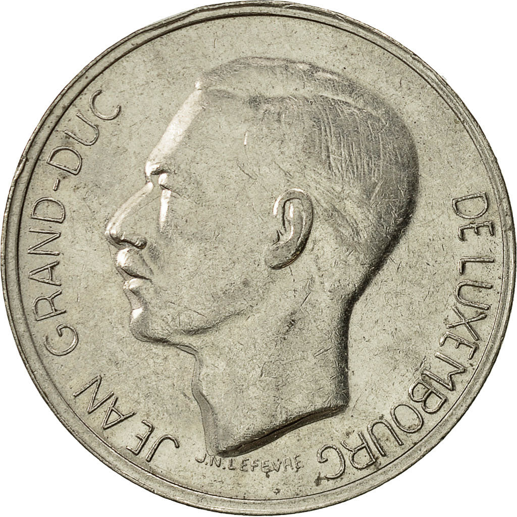 Moneda, Luxemburgo, Jean, 10 Francs, 1972, MBC, Níquel, KM:57