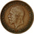 Coin, Great Britain, George V, 1/2 Penny, 1931, VF(30-35), Bronze, KM:837
