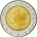 Moneta, Italia, 500 Lire, 1986, Rome, BB+, Bi-metallico, KM:111
