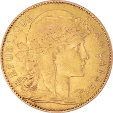 Coin, France, Marianne, 10 Francs, 1901, Paris, EF(40-45), Gold, KM:846