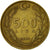 Moneta, Turchia, 500 Lira, 1989, BB, Alluminio-bronzo, KM:989