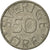 Coin, Sweden, Carl XVI Gustaf, 50 Öre, 1982, EF(40-45), Copper-nickel, KM:855
