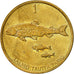 Moneta, Słowenia, Tolar, 2000, EF(40-45), Mosiądz niklowy, KM:4