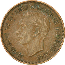 Gran Bretaña, George VI, Farthing, 1938, MBC, Bronce, KM:843