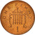Monnaie, Grande-Bretagne, Elizabeth II, Penny, 2008, SUP, Copper Plated Steel