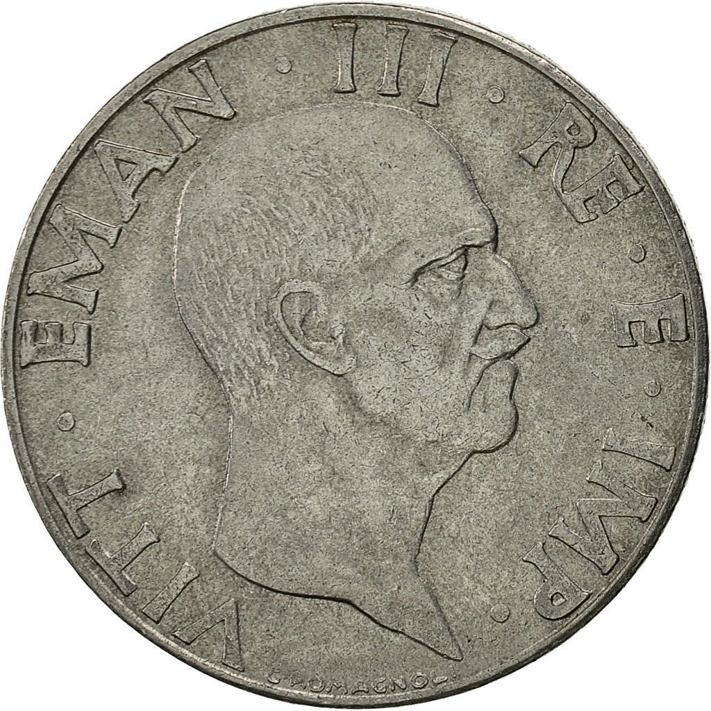 Moneta, Italia, Vittorio Emanuele III, 50 Centesimi, 1940, Rome, BB+, Acciaio