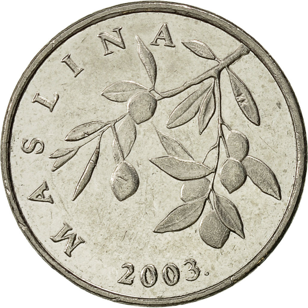 Coin, Croatia, 20 Lipa, 2003, AU(55-58), Nickel plated steel, KM:7