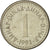 Coin, Yugoslavia, Dinar, 1991, AU(50-53), Copper-Nickel-Zinc, KM:142