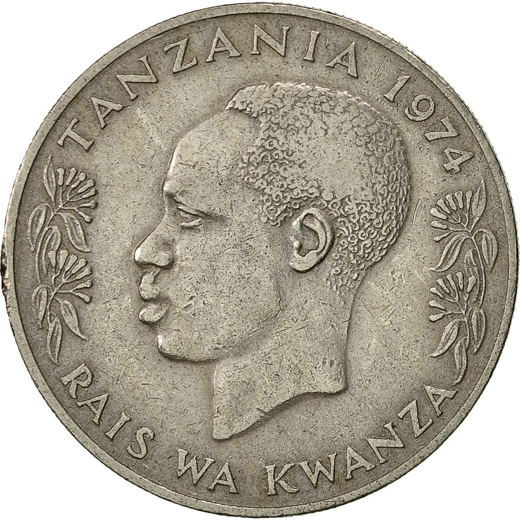 Monnaie, Tanzania, Shilingi, 1974, TTB, Copper-nickel, KM:4