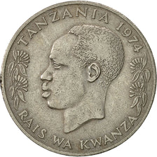 Coin, Tanzania, Shilingi, 1974, EF(40-45), Copper-nickel, KM:4