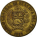 Munten, Peru, Sol, 1969, Lima, FR+, Tin, KM:248
