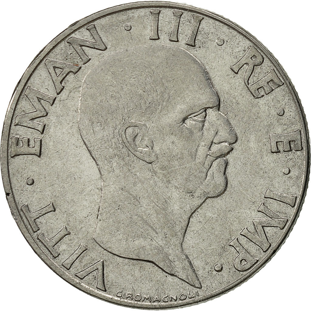 Coin, Italy, Vittorio Emanuele III, 50 Centesimi, 1940, Rome, AU(50-53)