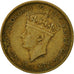 Coin, BRITISH WEST AFRICA, George VI, Shilling, 1945, EF(40-45), Nickel-brass