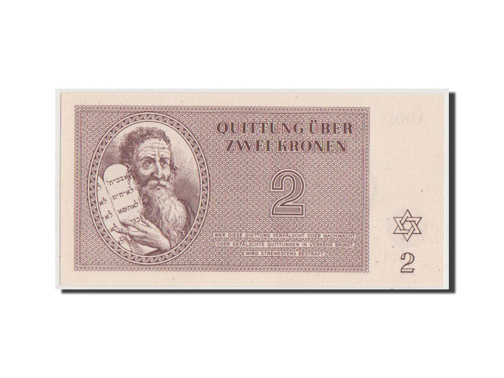 Czechoslovakia, 2 Kronen, 1943, UNC(65-70)