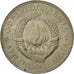 Moneda, Yugoslavia, 10 Dinara, 1977, MBC+, Cobre - níquel, KM:62