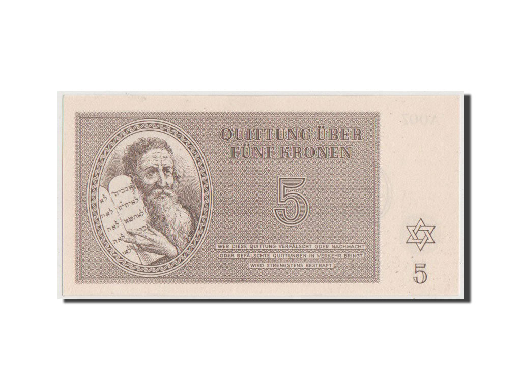 Czechoslovakia, 5 Kronen, 1943, UNC(65-70)