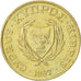 Moneta, Cypr, 5 Cents, 1987, AU(55-58), Mosiądz niklowy, KM:55.2