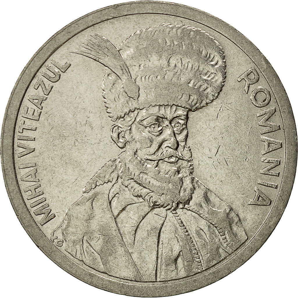 Coin, Romania, 100 Lei, 1994, AU(50-53), Nickel plated steel, KM:111