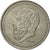 Moneda, Grecia, 50 Drachmes, 1982, MBC+, Cobre - níquel, KM:134