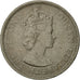 Coin, Mauritius, Elizabeth II, Rupee, 1975, EF(40-45), Copper-nickel, KM:35.1
