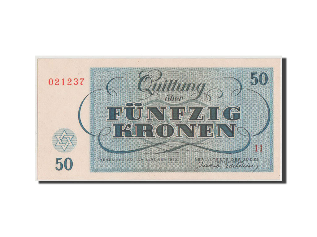 Czechoslovakia, 50 Kronen, 1943, UNC(65-70)