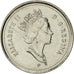 Coin, Canada, Elizabeth II, 5 Cents, 2001, Royal Canadian Mint, Ottawa