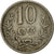 Coin, Luxembourg, Charlotte, 10 Centimes, 1924, EF(40-45), Copper-nickel, KM:34