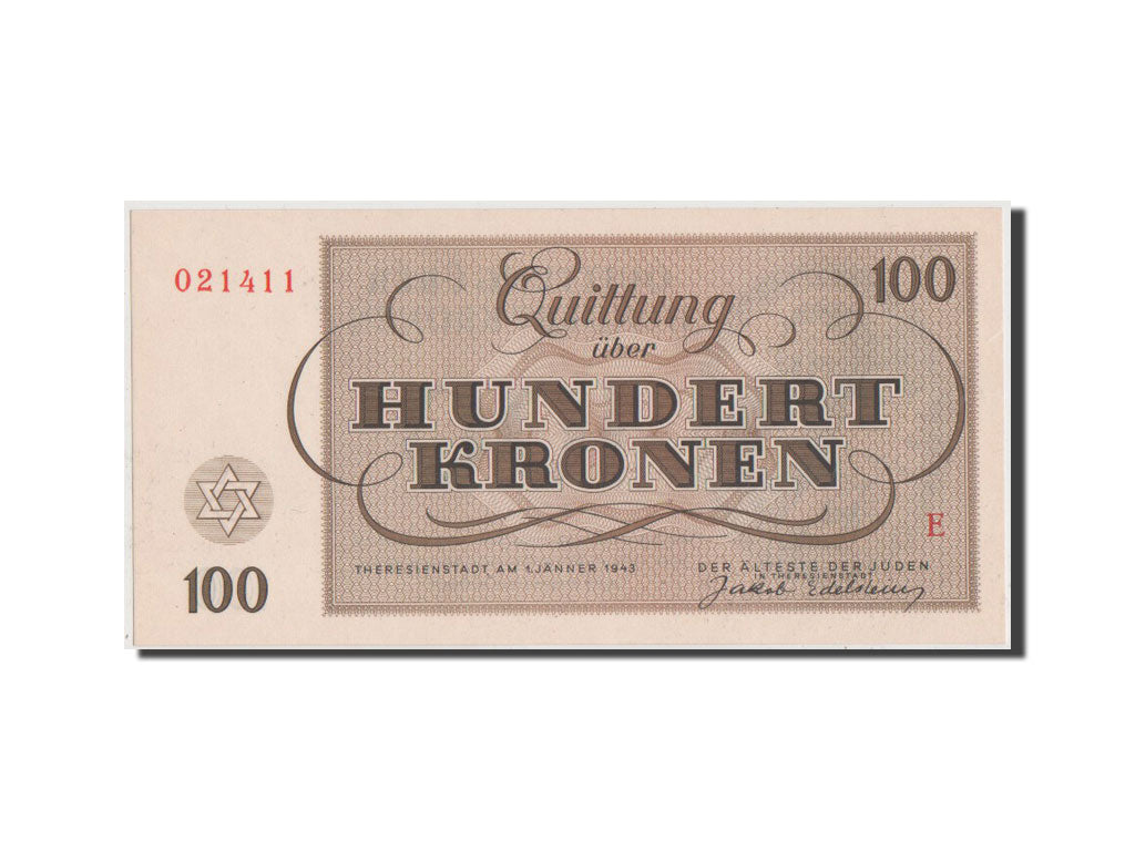 Czechoslovakia, 100 Kronen, 1943, UNC(63)