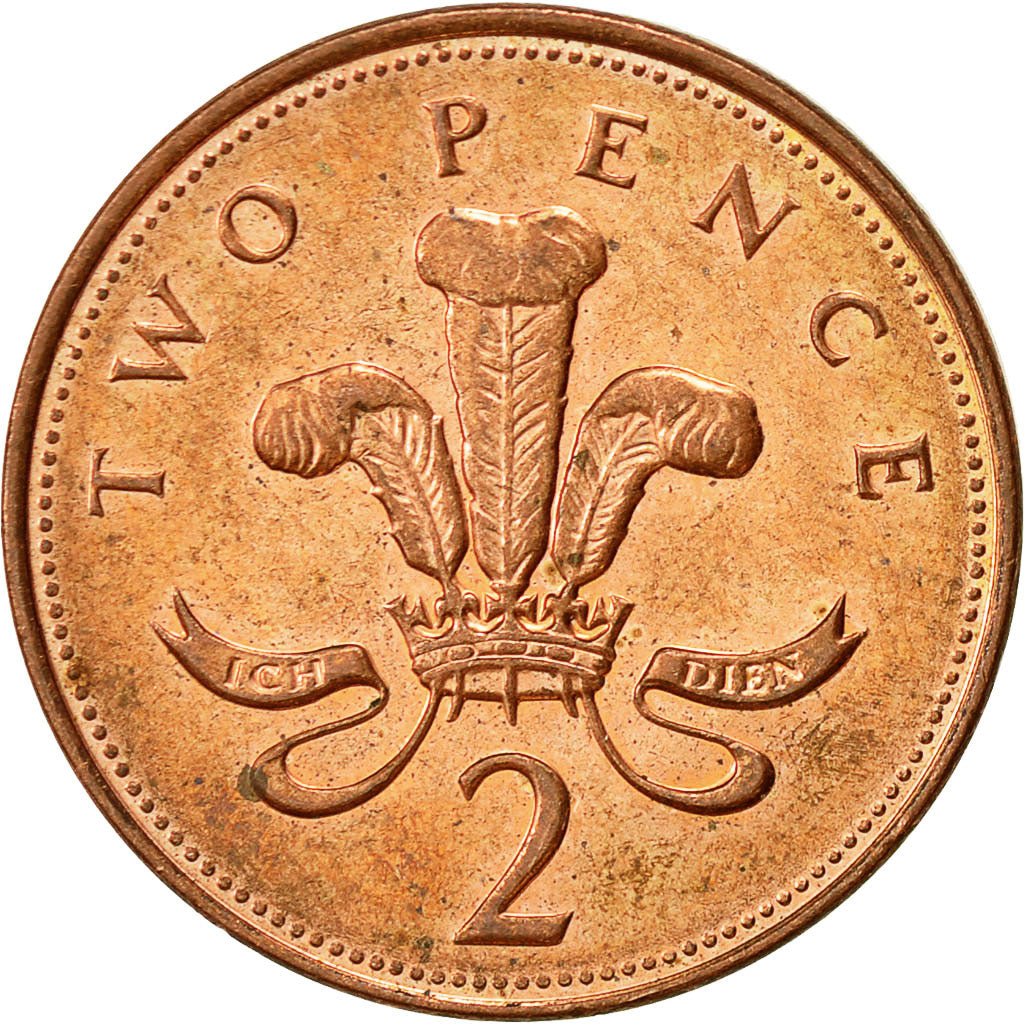 Monnaie, Grande-Bretagne, Elizabeth II, 2 Pence, 1999, TTB+, Copper Plated