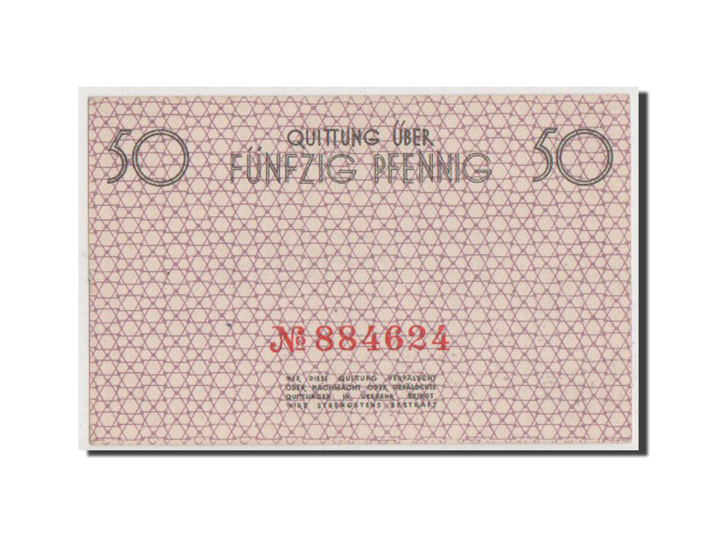 Banknote, Poland, 50 Pfennig, 1940, UNC(64)