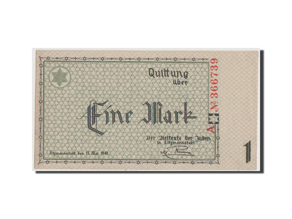 Poland, 1 Mark, 1940, UNC(60-62), A 366739