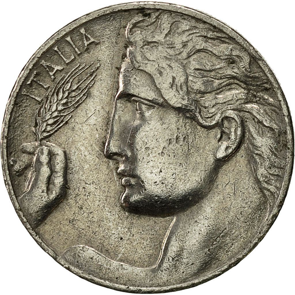 Münze, Italien, Vittorio Emanuele III, 20 Centesimi, 1921, Rome, SS, Nickel