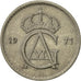 Coin, Sweden, Gustaf VI, 50 Öre, 1971, EF(40-45), Copper-nickel, KM:837