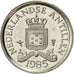 Moneta, Antille olandesi, Juliana, 10 Cents, 1985, SPL-, Nichel, KM:10