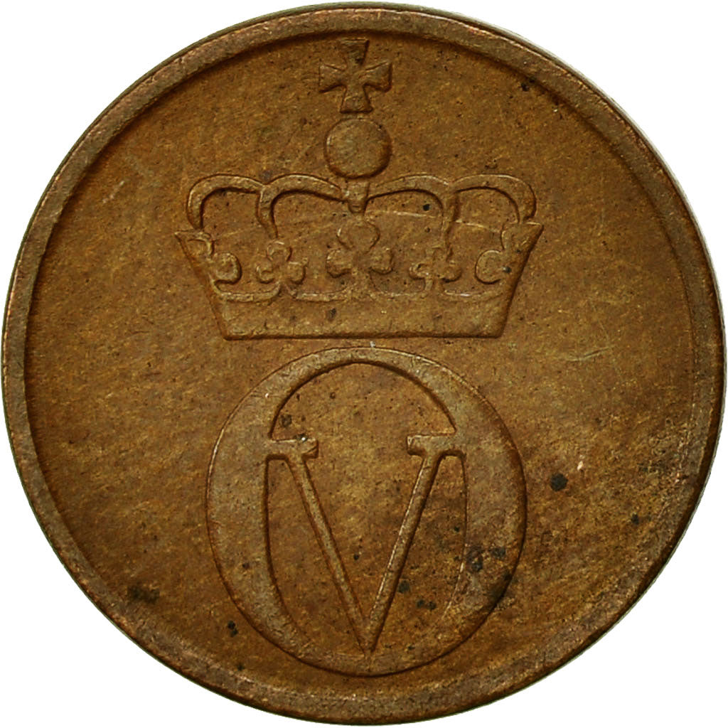 Coin, Norway, Olav V, Ore, 1964, EF(40-45), Bronze, KM:403