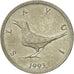 Monnaie, Croatie, Kuna, 1993, TTB+, Copper-Nickel-Zinc, KM:9.1