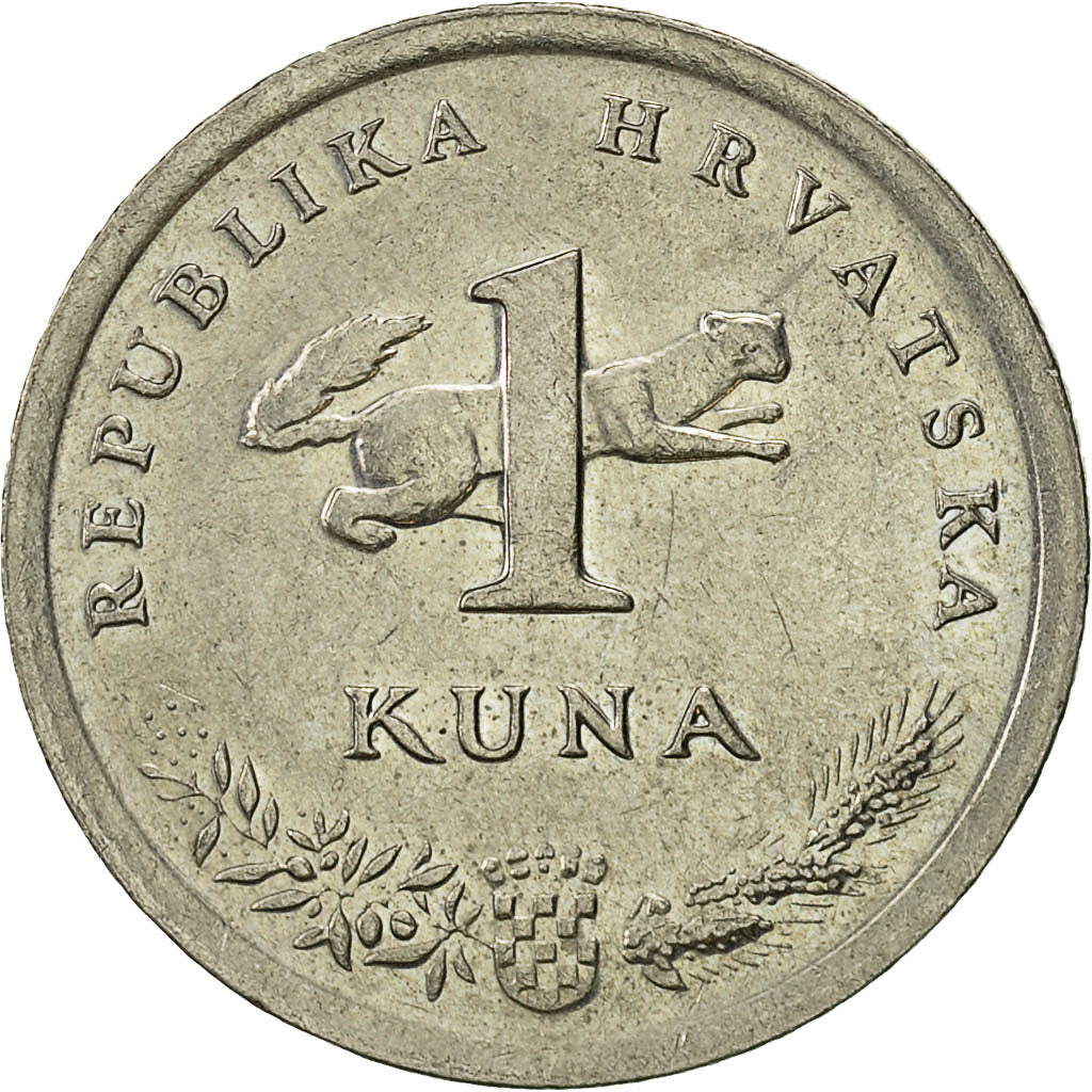 Münze, Kroatien, Kuna, 1993, SS+, Copper-Nickel-Zinc, KM:9.1