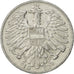 Coin, Austria, Schilling, 1952, EF(40-45), Aluminum, KM:2871
