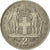 Moneta, Grecia, Constantine II, 2 Drachmai, 1967, SPL-, Rame-nichel, KM:90