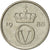 Moneta, Norwegia, Olav V, 10 Öre, 1988, AU(50-53), Miedź-Nikiel, KM:416