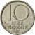 Moneda, Noruega, Olav V, 10 Öre, 1988, MBC+, Cobre - níquel, KM:416
