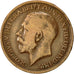 Gran Bretagna, George V, Penny, 1913, MB+, Bronzo, KM:810