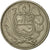 Moneda, Perú, 100 Soles, 1980, Lima, MBC, Cobre - níquel, KM:283