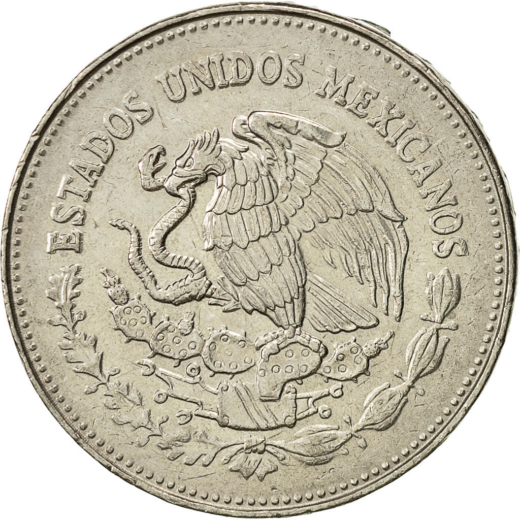 Moneda, México, 200 Pesos, 1986, Mexico City, MBC+, Cobre - níquel, KM:509