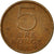 Coin, Norway, Olav V, 5 Öre, 1974, EF(40-45), Bronze, KM:415