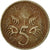 Munten, Australië, Elizabeth II, 5 Cents, 1982, ZF, Copper-nickel, KM:64