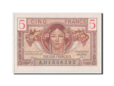 Geldschein, Frankreich, 5 Francs, 1947 French Treasury, 1947, VZ