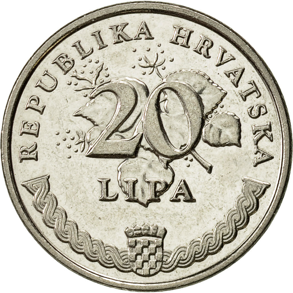 Coin, Croatia, 20 Lipa, 2011, AU(55-58), Nickel plated steel, KM:7