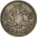 Monnaie, Barbados, 10 Cents, 1973, Franklin Mint, TTB, Copper-nickel, KM:12